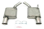 2 1/2" Axle Back Stainless Steel Dual Rear Exit